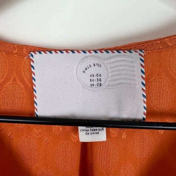 Anthropologie 100% Silk Grand Slam Jacquard Knit Tennis Racket Midi Dress Preppy - Picture 7 of 12